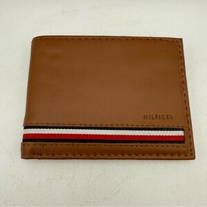 Tommy Hilfiger Men's Bi-Fold Wallet 2-Fold Saddle
